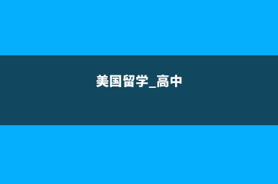 美国留学上高中费用多少(美国留学 高中)