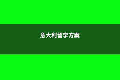 意大利留学，市场营销专业怎么样？(意大利留学方案)