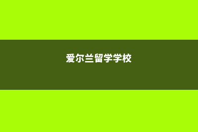 爱尔兰留学中学费用高吗(爱尔兰留学学校)