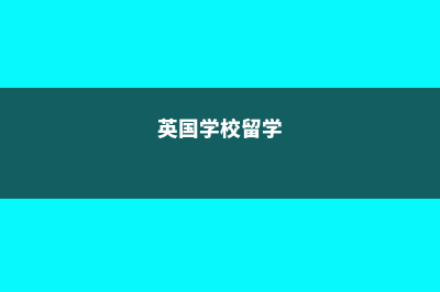 英国留学高中的费用(英国高中留学需要什么条件)