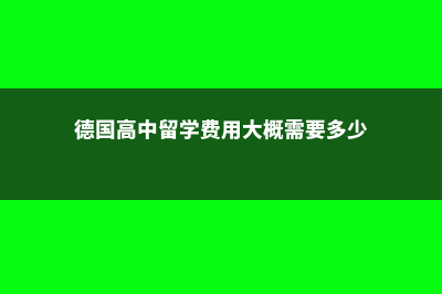 高三英国留学的费用(高三去英国上学需要什么)