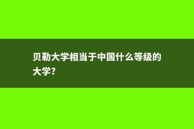 贝勒大学到底有什么优势(贝勒大学相当于中国什么等级的大学?)